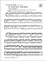Il piccolo Pischna - Bernhard Wolff - Partition - Piano